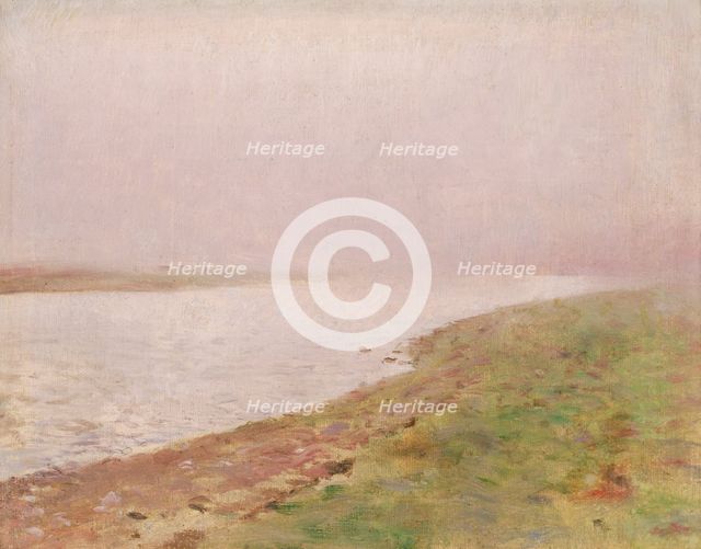 River, 1895-1900. Creator: Ladislav Mednyanszky.
