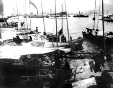 River Boats, Saigon, 1900