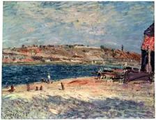 River Banks at Saint-Mammès 1884. Artist: Alfred Sisley