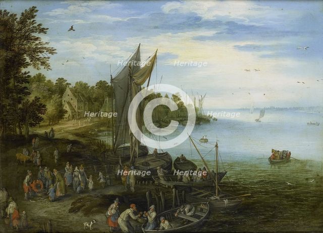 River Bank, 1600-1650. Creator: Unknown.
