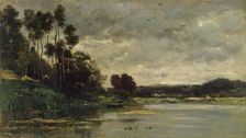 River Bank, 1866. Creator: Charles Francois Daubigny