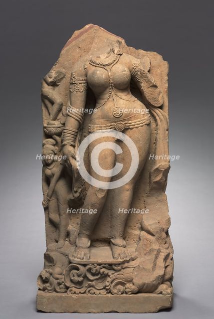River Goddess Ganga, c. 600. Creator: Unknown.