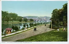 River Drive, Fairmount Park, Philadelphia, Pennsylvania, USA, 1900