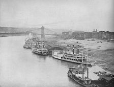 River Front, Cincinnati, Ohio c1897. Creator: Unknown