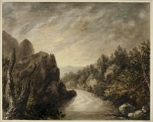 River in Rocky Valley, 1800-1899. Creator: Unknown