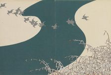 River in Winter (Fuyu no kawa). From the series "A World of Things (Momoyogusa)", 1909-1910. Creator: Sekka, Kamisaka (1866-1942)