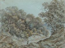 River landscape, 1843. Creator: Joseph Bruno Kaeser