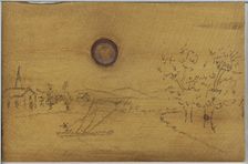 River Landscape, 1866-1878. Creator: James Abbott McNeill Whistler