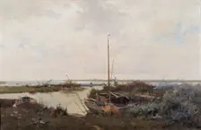 River landscape, 1882. Creator: Tholen, Willem Bastiaan (1860-1931)