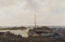 River landscape, 1882. Creator: Tholen, Willem Bastiaan (1860-1931)