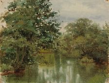 River Landscape, 1882. Creator: Kasper Jarnefelt