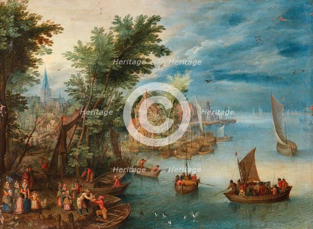 River landscape, c.1630.