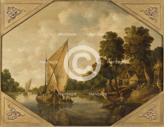 River Landscape. Creator: Bonaventura Peeters I.