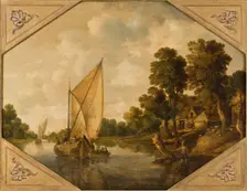 River Landscape. Creator: Bonaventura Peeters I