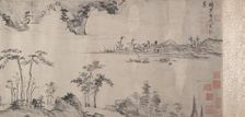 River Landscape, dated 1578. Creator: Xiang Yuanbian
