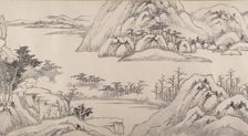 River Landscape in Autumn, dated 1661. Creator: Luo Mu