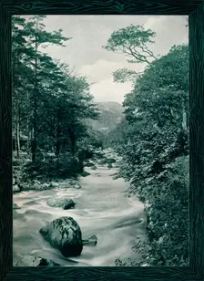 River Lyn, Lynmouth c1908. Artist: Photochrom Co Ltd of London