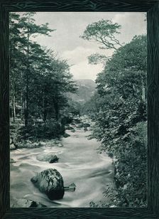 River Lyn, Lynmouth c1908. Artist: Photochrom Co Ltd of London