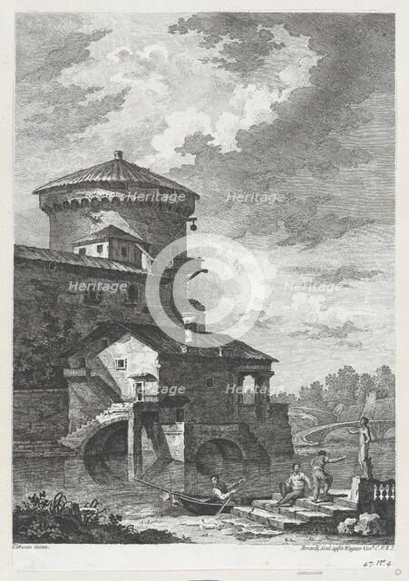 River Scene, ca. 1750-70. Creator: Fabio Berardi.