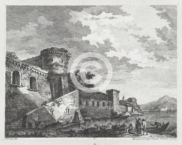 River Scene, ca. 1750-70. Creator: Fabio Berardi.