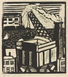 River Scene, ca.1935 - 1943. Creator: Katherine Sanderson