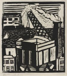 River Scene, ca.1935 - 1943. Creator: Katherine Sanderson