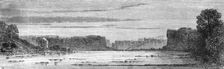 River Scene in the Zulu Uplands; Life in a South African Colony 1875. Creator: Unknown