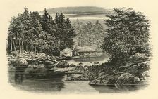 River Scene, Langdale c1890. Creator: Unknown