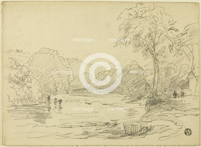 River Scene, n.d. Creator: David Cox the elder.