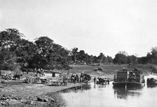 River scene, Rio Corrientes, Paraguay, 1911