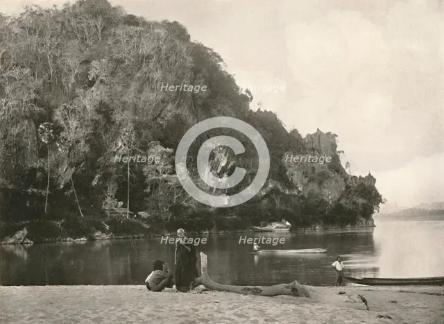 'River Scene - The Second Defile, near Bhamo', 1900. Creator: Unknown.