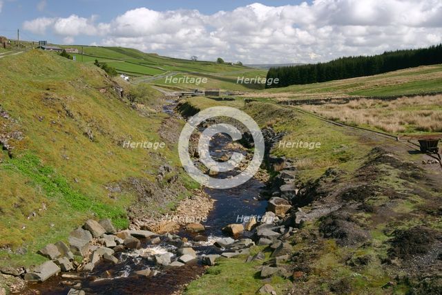 River Wear, North of England Lead Mining Museum, Killhope, Weardale, Durham. Creator: Peter Thompson.
