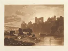 River Wye (Liber Studiorum, part X, plate 48), May 23, 1812. Creator: JMW Turner