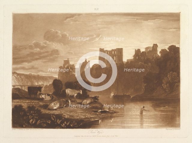River Wye (Liber Studiorum, part X, plate 48), May 23, 1812. Creator: JMW Turner.
