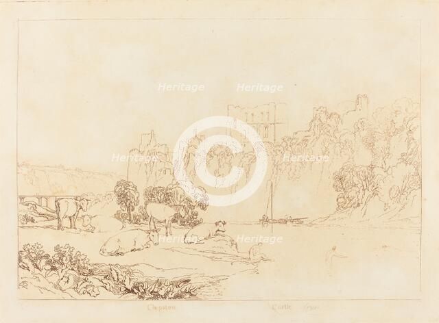 River Wye, published 1812. Creator: JMW Turner.
