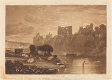 River Wye, published 1812. Creator: JMW Turner