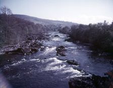 River Tay near Aberfeldy, Scotland, c1955. Creator: Arthur Charles Kirby Ware