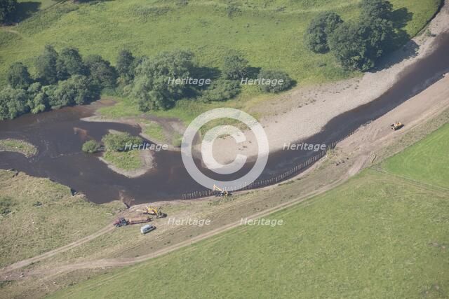 River Ure restoration near Jervaulx Abbey, North Yorkshire, 2014. Creator: Historic England Staff Photographer.