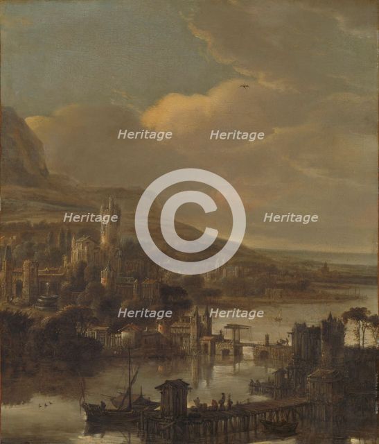 River view, 1640-1674. Creator: Jacob Willemsz de Wet the elder.
