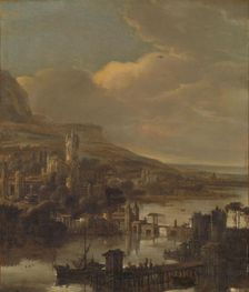 River view, 1640-1674. Creator: Jacob Willemsz de Wet the elder