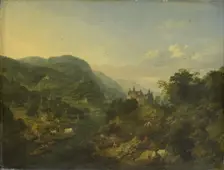 River View, 1680-1700. Creator: Jan Griffier