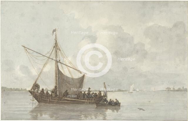 River view, 1786-1850. Creator: Gerrit Lamberts.