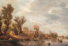 River View, after c.1630. Creator: Follower of Jan van Goyen