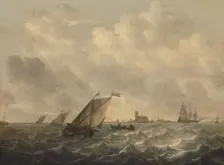 River View, c.1643-c.1650. Creator: Abraham van Beyeren