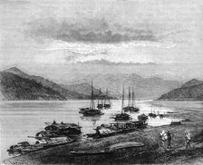 River-View in China c1891. Creator: James Grant