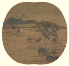 River Village: Fisherman's Joy, 1279-1322. Creator: Zhao Mengfu (Chinese, 1254-1322)