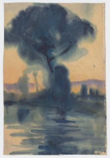 Riverbank, 1925-1933. Creator: Zolo Palugyay