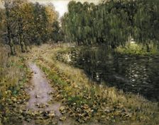 Riverside, autumn, c1930. Creator: Margaret Stoddart