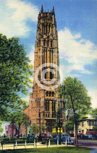 Riverside Church, New York City, New York, USA, 1951. Artist: Unknown