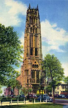 Riverside Church, New York City, New York, USA, 1951